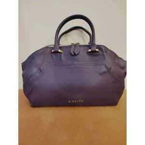 Zac Posen x Delta Passport Plum Purse/Handbag Exclusive Delta Airlines